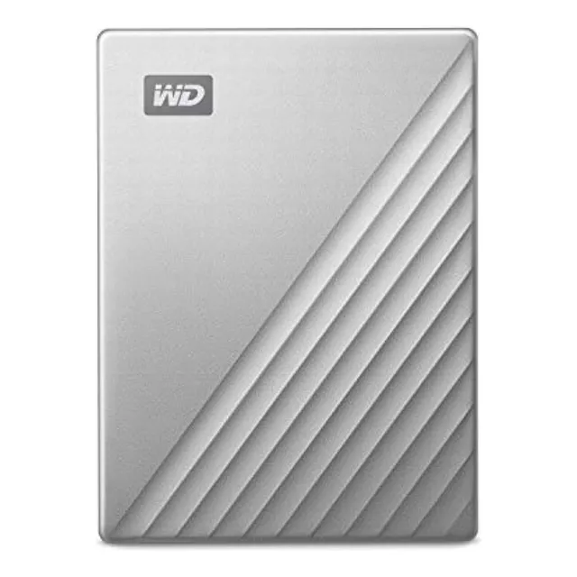 Wd My Passport Ultra De 5 Tb Para Mac, Plateado, Portátil