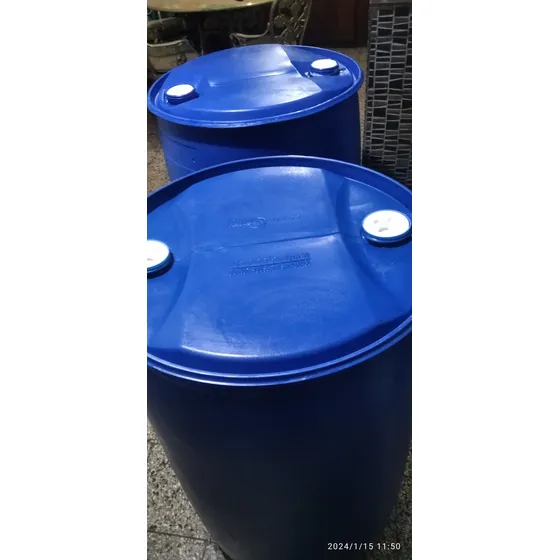Pipotes De Plástico De 200 Litros 2 Tapitas