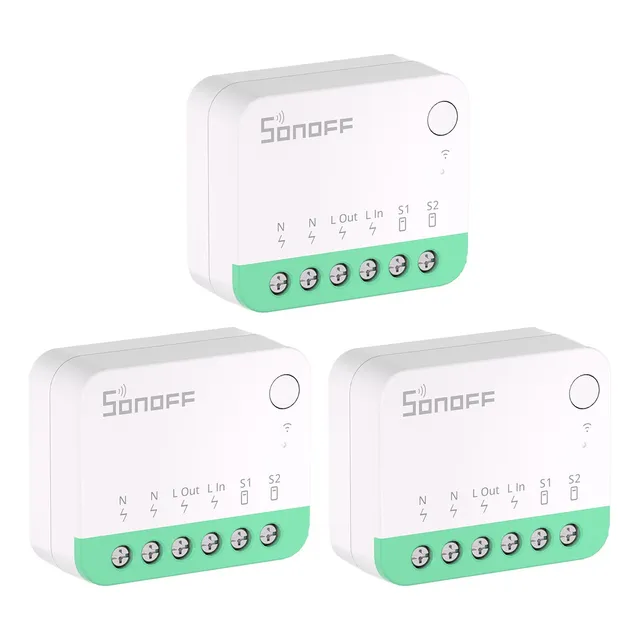 3 Sonoff Minir4m 10a Interruptor Inteligente Wifi Con Matter