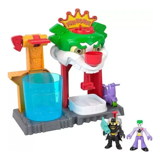 Imaginext Batman A Casa De Diversão Do Coringa Color Change 