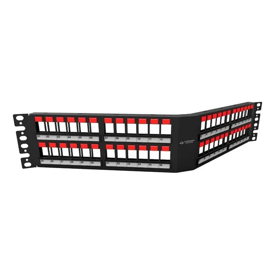 Patch Panel 48 Portas Angular Descarregado 2u Furukawa