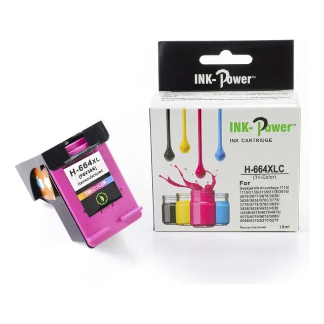 Tinta H-664xlc Tricolor Para Deskjet Ink Advantage 1115