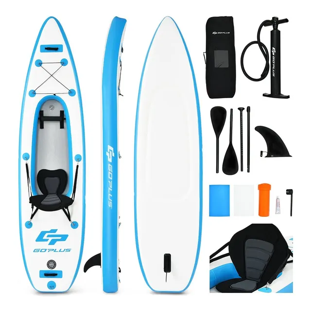 Kayak Inflable Para Sentarse Parte Superior Canoa 1 Bote