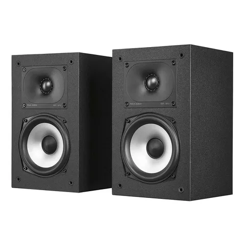 Estantería Polk Audio Monitor Xt15 Par, color negro medianoche