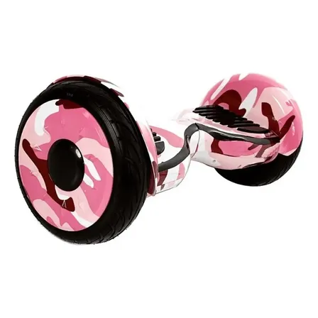 Skate elétrico hoverboard Brinovar 10 " Rosa camuflado 10"
