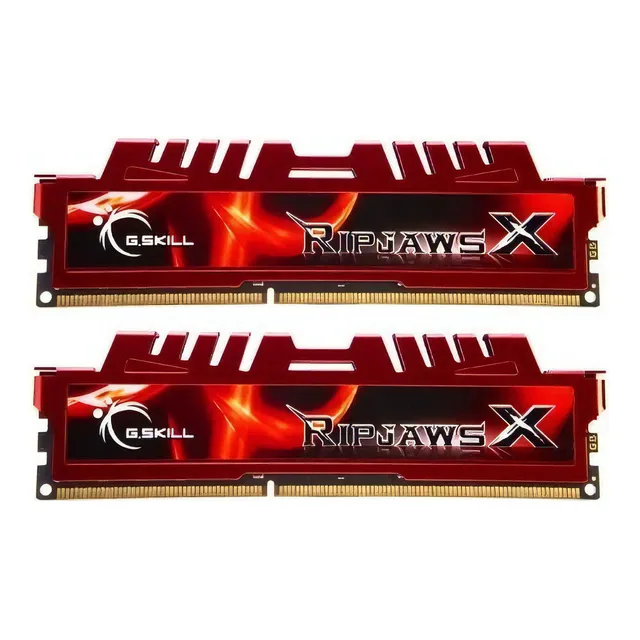 Memoria Ram 16gb G.skill Ripjaws X Series 16 Gb (2 X 8 Gb) 240-pin Ddr3 Sdram (1600 Mhz Pc3 12800) F3-12800cl10d- Xl