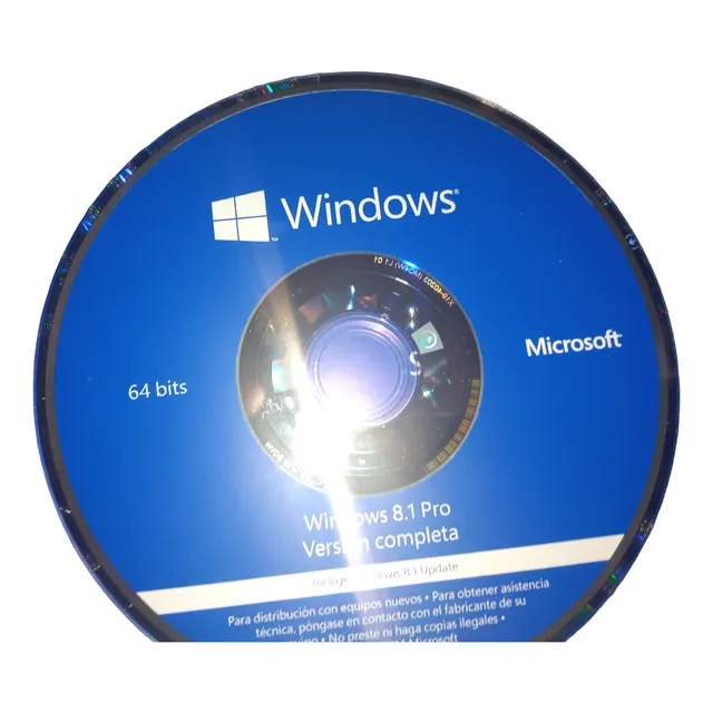 Cd Original Windows 8.1 Pro Para Colecciónistas Nuevo