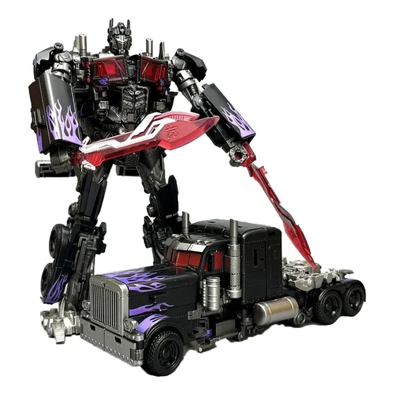 Juguete Para Niños Con Coche Robot Transformador De Aleación