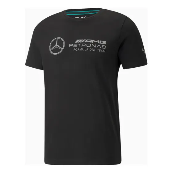 Remera Mercedes Amg Petronas F1 Team Puma Ngo / Gris / Bco