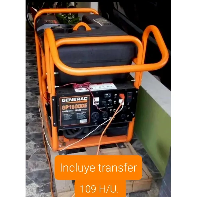 Planta Electrica Generac 109hrs.uso