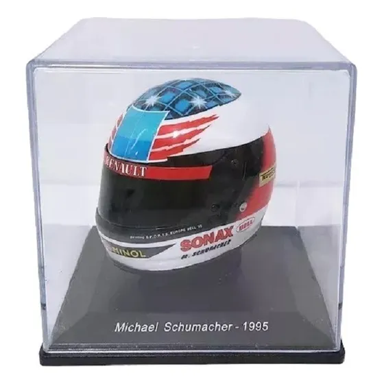 Casco Formula 1 Michael Schumacher Renault 1995 Escala 1:5