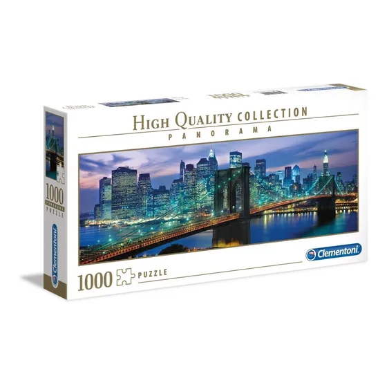 Puzzle New York Panaromic 1000 Piezas Clementoni Original 