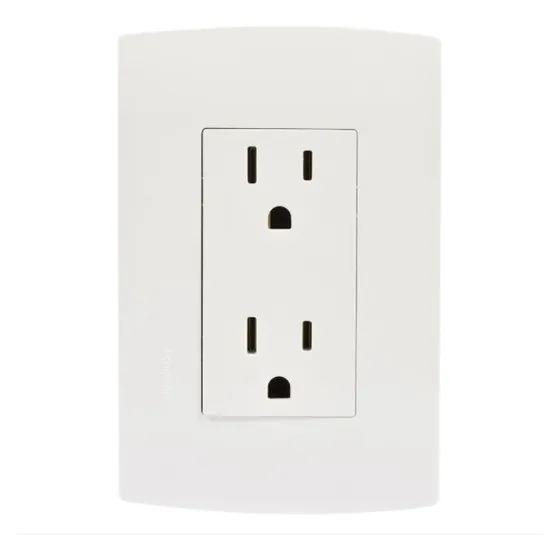 Contacto Con Placa Dúplex 2p+t Blanco  Shschneider Electric