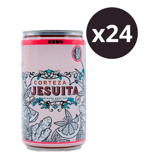 Agua Tónica Corteza Jesuita Ginger Beer Zero X4