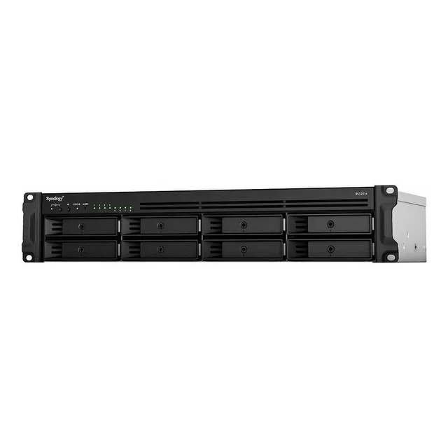 Rackstation Synology 2u & 8 Bahías 4gb Ddr4 -negro
