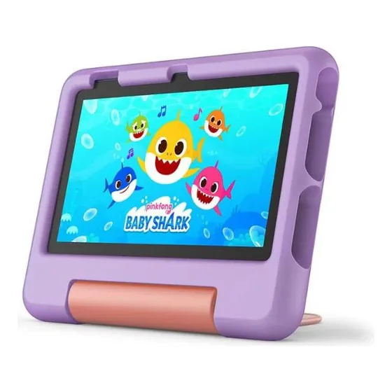 Tablet Amazon Fire Hd 7 Kids 7 Para Niños Morado Azul 2gb Rm