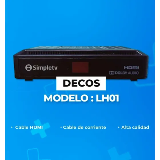 Deco Hd Directv Simpletv Nvo.