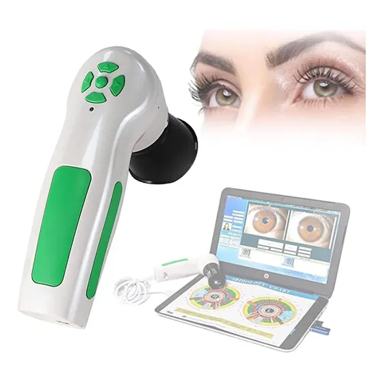 Câmera Iridologia Com Detector Analisador De Íris 12mp