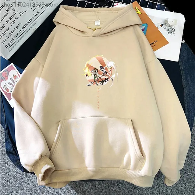 Tk Sudadera Con Capucha Y Estampado Anime Shaman King De