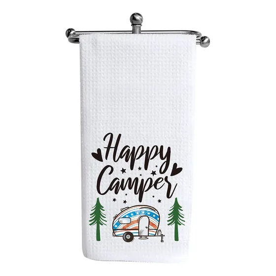 Toalla Cocina Divertida Para Acampar Casa Campo Caravana