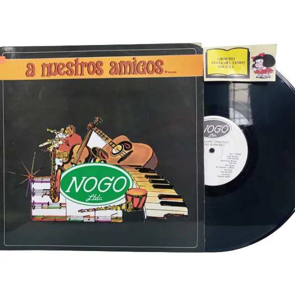 Lp - Acetato - A Nuestros Amigos - Jaime González - Bermúdez