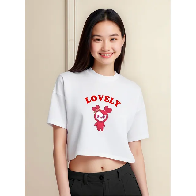 Crop Top Blanco - Twice  Lovelyz - Kpop
