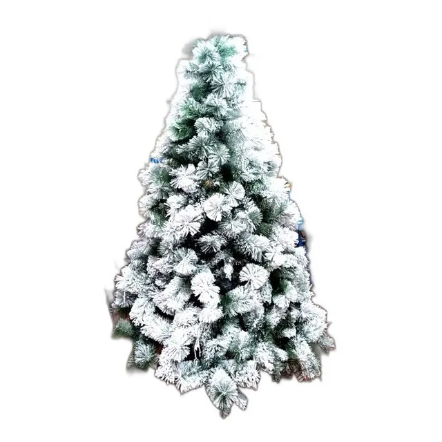 Arbol De Navidad Tipo Nevado Frondoso De 1,80 De Alto