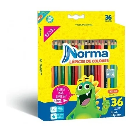 Colores Norma (norma 36 Piezas + 1)