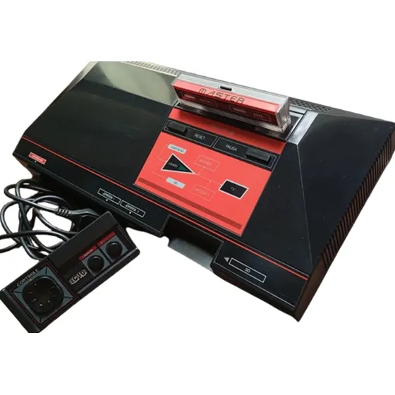 Console Master System Tectoy (anos 90) Original Completo E Revisado + Brinde Tectoy Master System 2 (transcodificado Ntsc) (Recondicionado)