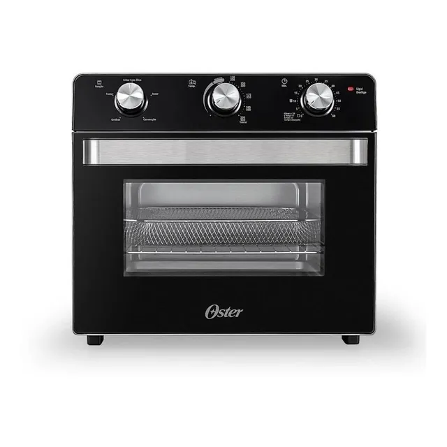 Horno de mesa eléctrico Oster TSSTTVMAF1 22L negro 220V