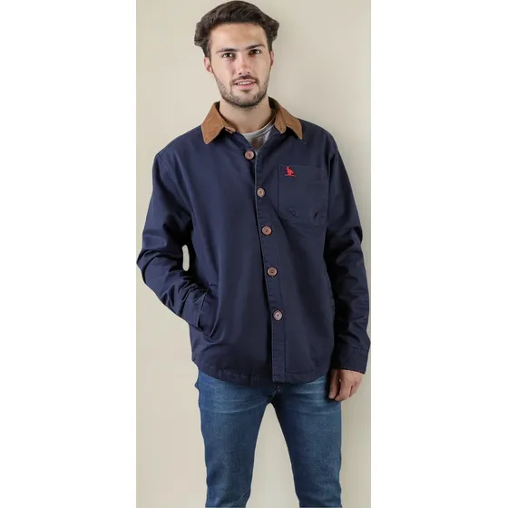 Campera Gabardina Raidistas Azul