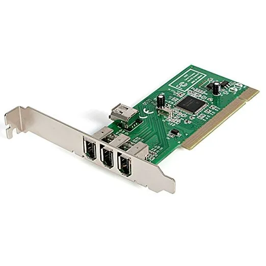 Startech.com Adaptador De Tarjeta Pci Firewire 1394a De 4 Pu