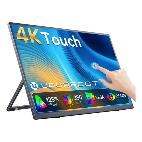 Monitor Portátil Oled Uperfect 14 Polegadas 3k 120hz 0.1ms Negro