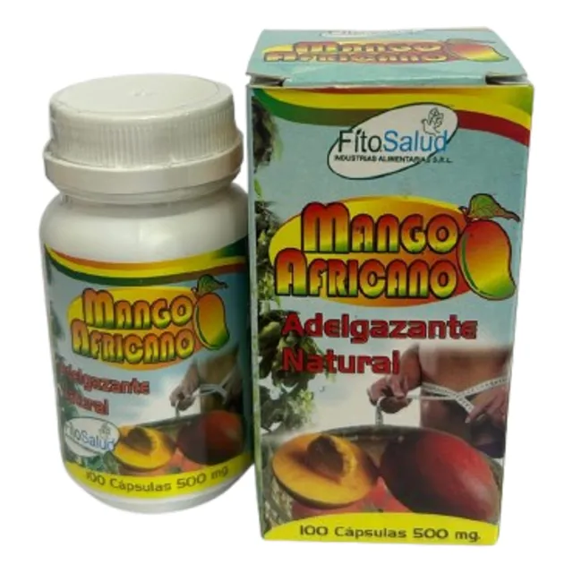 Suplemento Mango Africano Capsulas 100 C/u 500mg