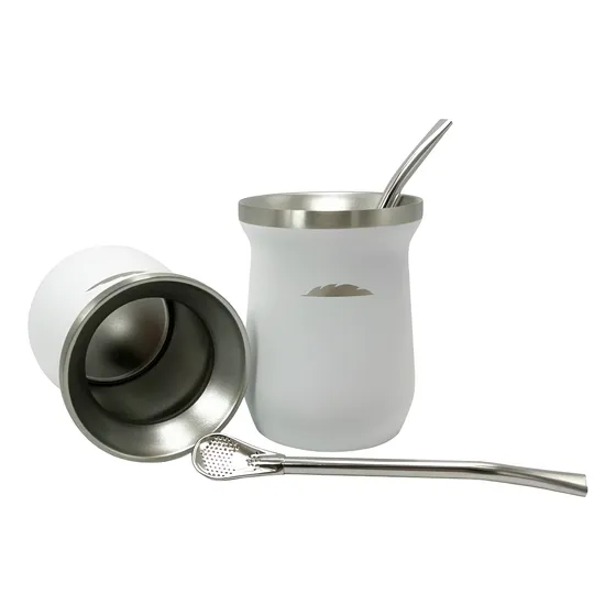 Mate Clasico De Acero Inoxidable Uso Extremo Thermio Termico