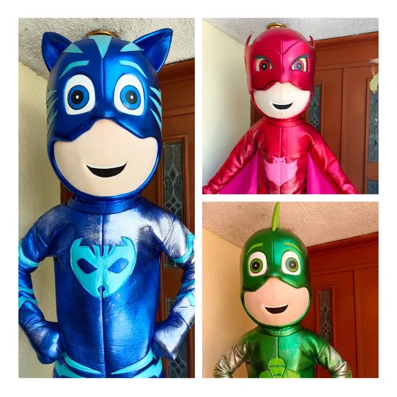 Botargas Pj Masks En Buen Estado Con Detalle En Tela
