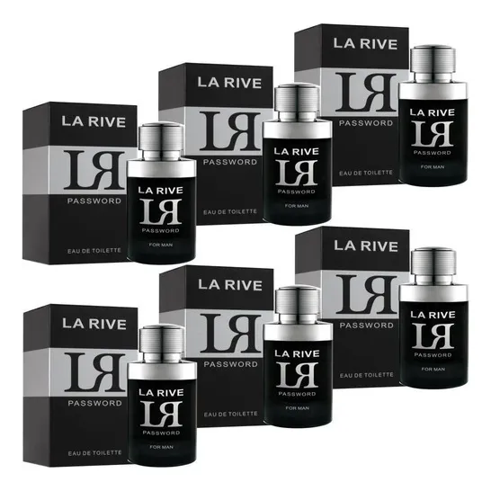 6un Lr Password La Rive Eau Toilette Perfume Masculino 75ml Volume Da Unidade 75 Ml