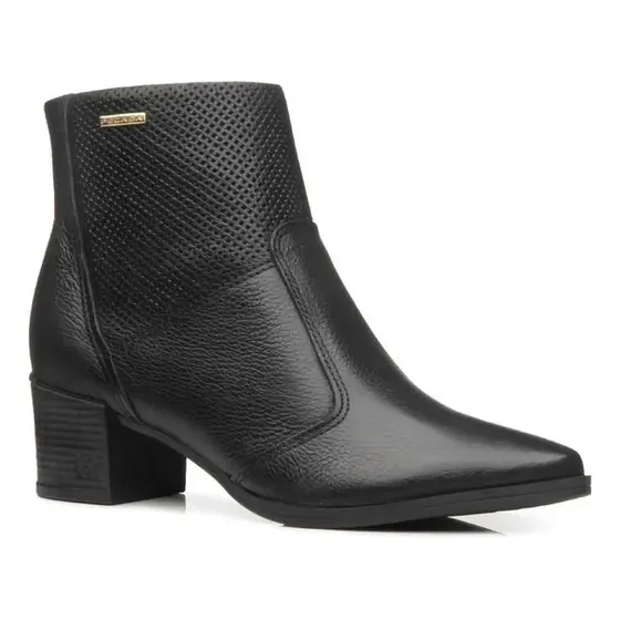 Botas Pegada Casual Cuero Dama Cierre Lateral Calidad