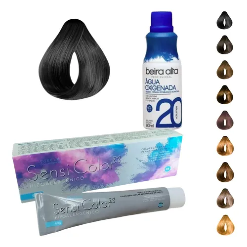 Coloração Yamá Professional Nano Infusion 60g Todas As Cores Tom