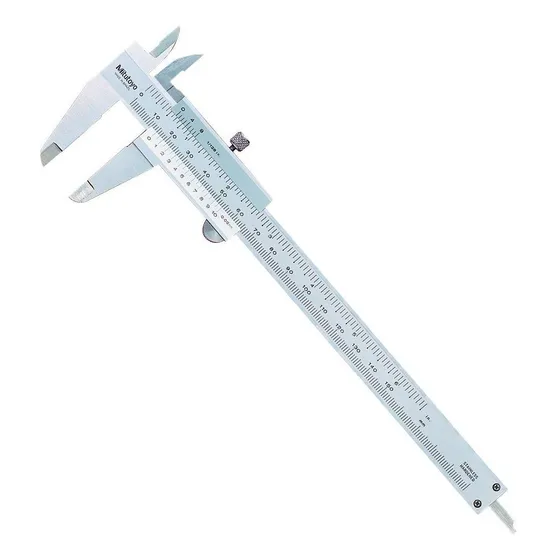 Pie de Metro Vernier Calibre analógico 150 mm 6" 0.05 mm 1 128" 530-104 Mitutoyo