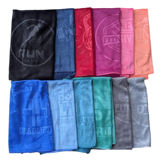 Paño Microfibra Toalla Gym Crossfit Ciclismo Yoga 38x63,5cm