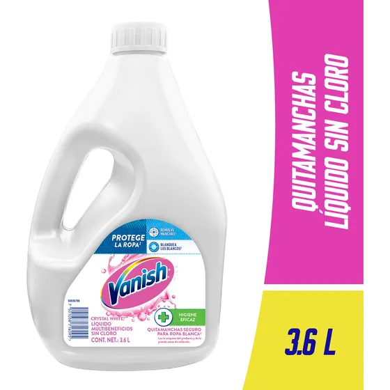 Vanish® Quitamanchas Líquido para Ropa Blanca 3.6L