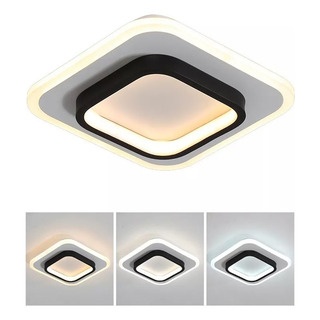Lámpara De Techo Led Curva Moderna Para Hogar Tricolor Luz Lámpara De Techo Led Curva Moderna Para Hogar Tricolor Luz