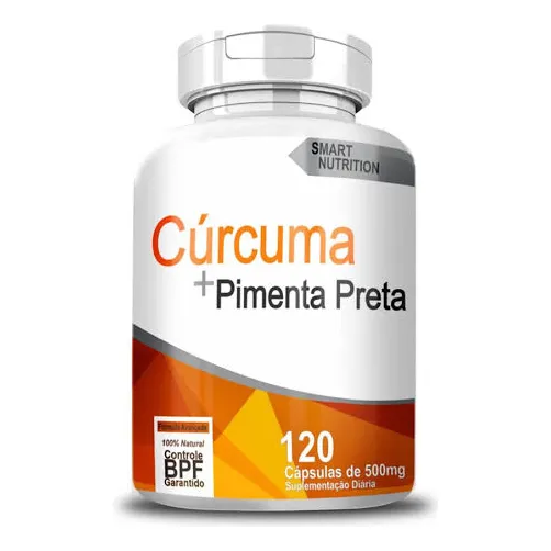 Curcuma Con Pimienta Negra 120 Capsulas.