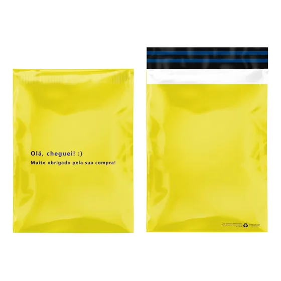 Kit C/100 Envelope Embalagem Segurança Envio Correio 30x41