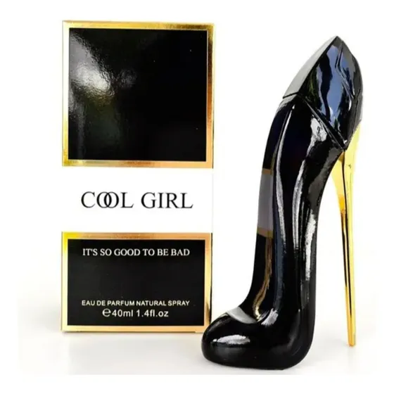 Perfume Cool Girl Tacon Negro Triple A, 85 Ml