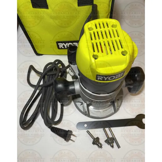 Router 1/4 Ryobi, 120vca. 960watts. 3 Accesorios Y Maleta