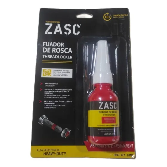 Fijador De Rosca Líquido 10 Ml Zasc 