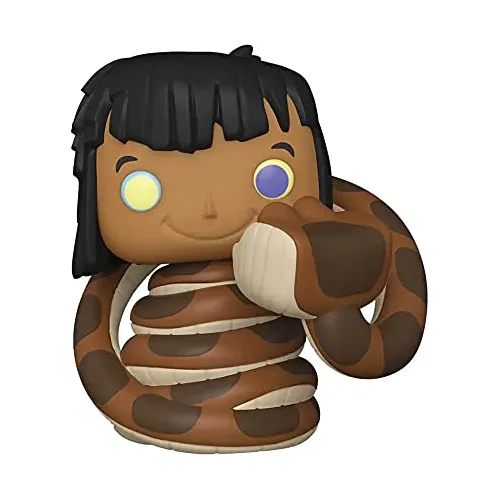 Funko Pop! El Libro De La Selva Mowgli Con Kaa Muy M953c