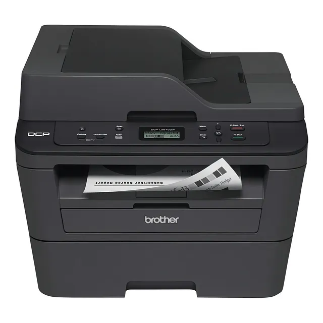 Impresora Multifunción Brother Dcp-l2540dw Con Wifi 127v Neg Negro